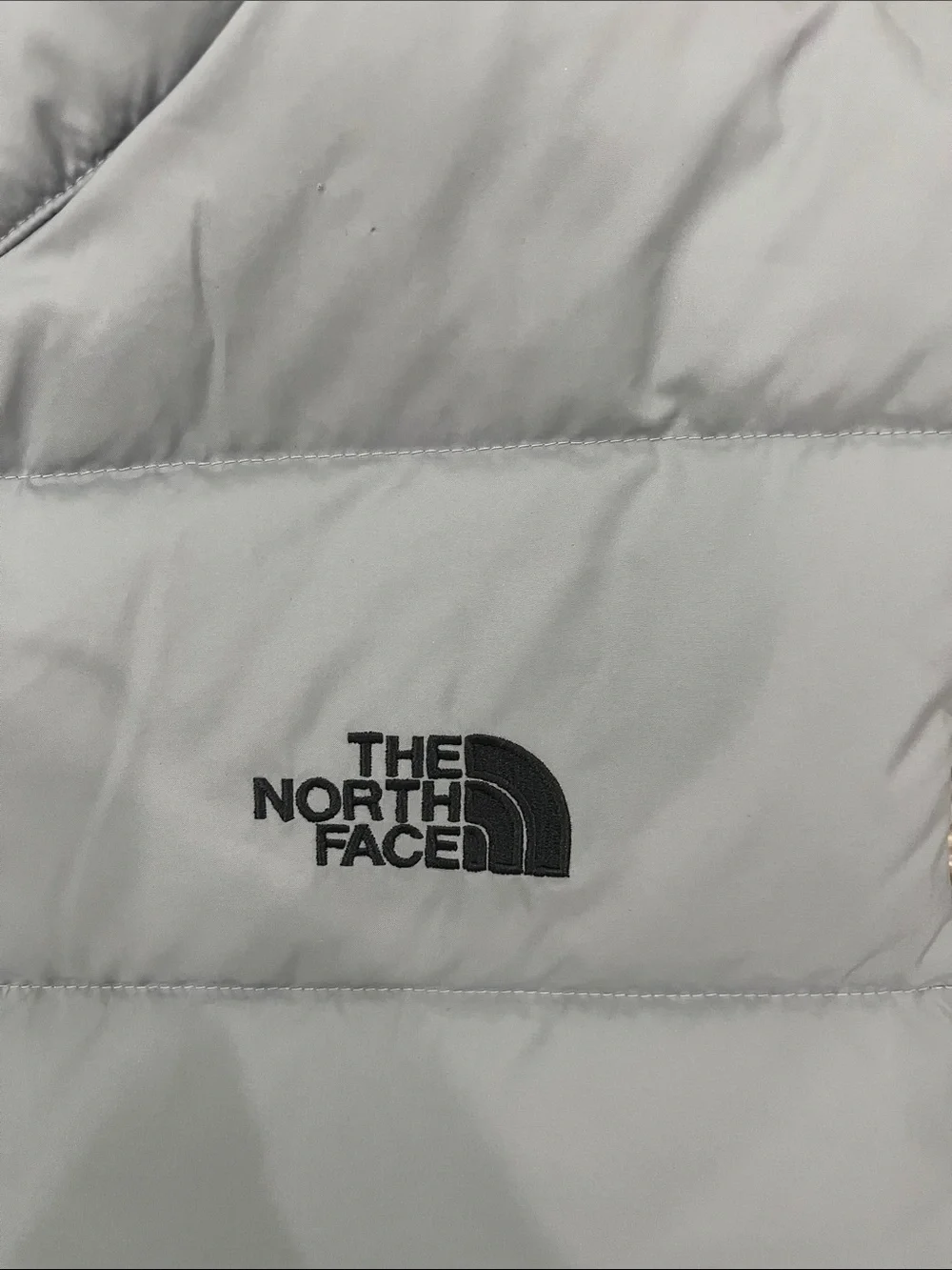 The North Face Men’s Light Gray Puffer Vest